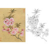 恽寿平没骨花鸟白描底稿-斗方小品册页-SP80 商品缩略图0