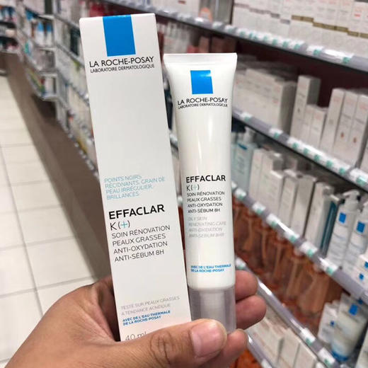 理肤泉 40ml K乳控油疏通毛孔毛囊角化去黑头 商品图0