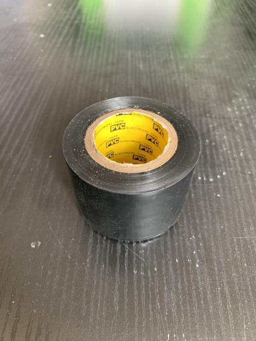 4.5CM*11M 黑色 PVC橡塑胶带 80卷/10KG/件 商品代码18995 商品图0