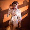 霏慕 性感印花雪纺和服 日式成人睡袍 开襟诱惑浴衣 7055 商品缩略图4