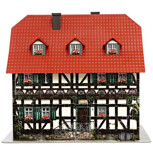 Ravensburger拼图睿思3D建筑拼图中世纪小屋125722 商品图2