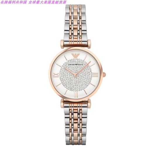 ARMANI/阿玛尼 满天星时尚优雅镶钻石英表女表JPY带授权招加盟代理 商品图4
