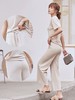 气质冰丝休闲时尚女神范儿两件套阔腿裤 商品缩略图0
