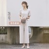 气质冰丝休闲时尚女神范儿两件套阔腿裤 商品缩略图1