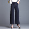 YH-192030新款棉麻高腰宽松直筒休闲裤 TZW 商品缩略图3