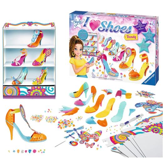 Ravensburger拼图睿思3D拼图DIY高跟鞋礼盒装潮流版816613 商品图0