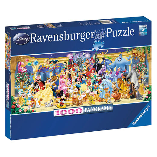 Ravensburger拼图 平面拼图1000片迪斯尼全家福RAVC151097 商品图0