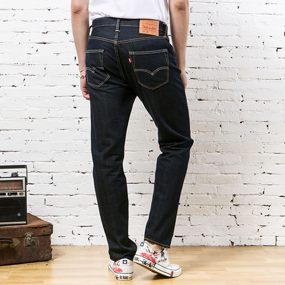 【美国直邮】Levi's李维斯男式深蓝色100%全棉牛仔裤 18173-0006JPY带授权招加盟代理