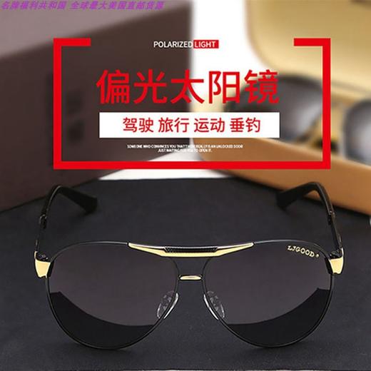 LJGOOD/骊佳 高清偏光太阳镜古琦同款驾驶钓鱼墨镜1008JPY带授权招加盟代理 商品图2
