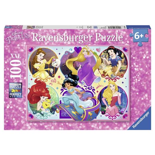 Ravensburger拼图 平面拼图100片勇敢的迪士尼公主RAVC107964 商品图1