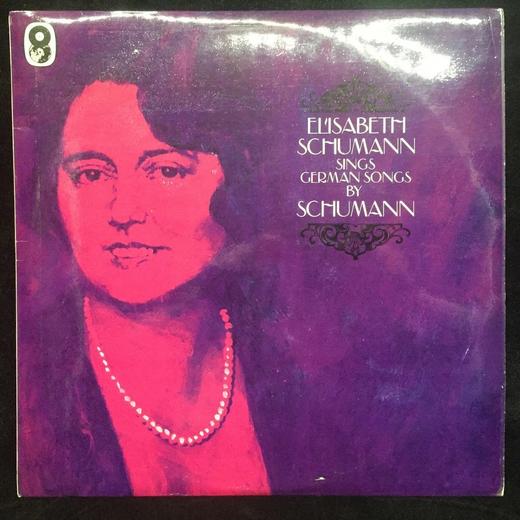 LP黑胶唱片 伊丽莎白 · 舒曼演唱德国歌曲精选 商品图0