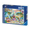 Ravensburger拼图 平面拼图1000片迪士尼地图RAVC157853 商品缩略图0