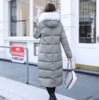 【羽绒服女】. 大毛领加长款羽绒服女长过膝加厚超厚超长韩版修身 商品缩略图4