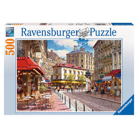 Ravensburger拼图 平面拼图500片古雅的店铺RAVC141166
