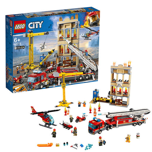 乐高LEGO 城市消防救援队60216 商品图2