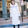 【羽绒服女】. 大毛领加长款羽绒服女长过膝加厚超厚超长韩版修身 商品缩略图1