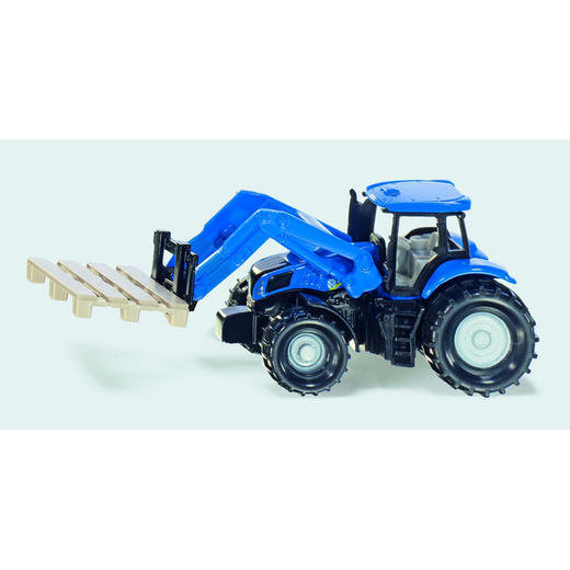 SIKU 纽荷兰拖拉机带托盘叉SKUC1487 商品图1