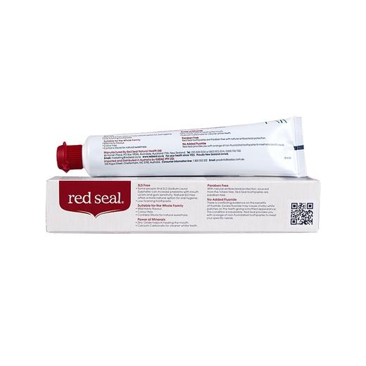 RED SEAL/红印 天然矿物质健齿牙膏 100G有票JPY带授权招加盟代理 商品图2