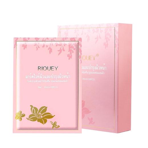 RIOUEY/锐薇 超薄蚕丝面膜 10片  香港直邮JPY带授权招加盟代理 商品图2