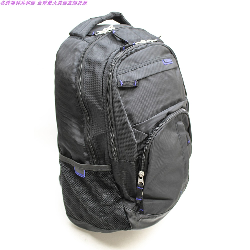CalvinKlein /CK 经典外型运动型 双肩背包电脑包黑灰色 LC080HC2JPY带授权招加盟代理