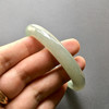 糯冰种淡晴水飘阳绿翡翠圆条手镯56 商品缩略图7