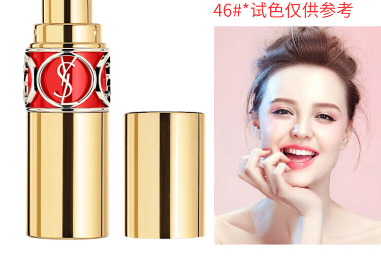 香港直邮 法国YSL圣罗兰金色圆管唇膏4.5g #13 15 16 46 色号JPY带授权招加盟代理