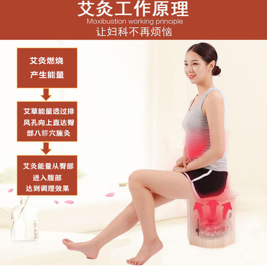 【坚固耐用 温经驱寒】橡木坐阳灸 商品图1