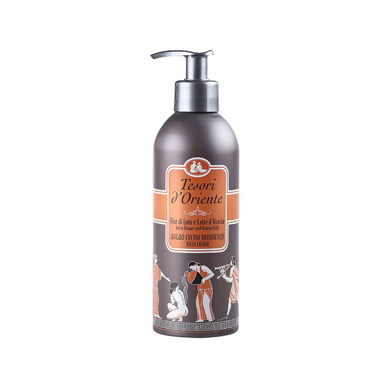 TESORI D'ORIENTE/东方宝石 沐浴露水莲花 300ML 带压头有票JPY带授权招加盟代理