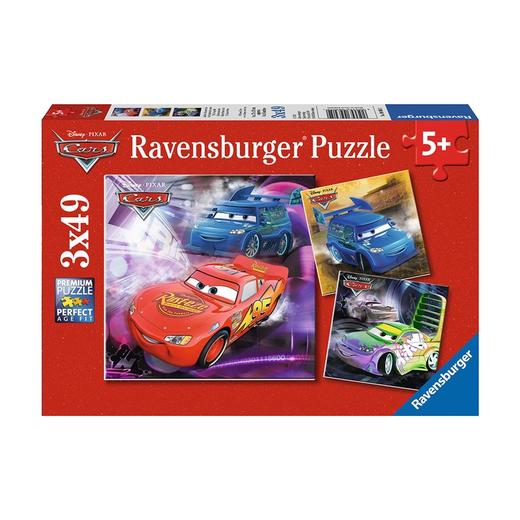 Ravensburger拼图 平面拼图3x49片赛车总动员-在跑道上RAVC093052 商品图3