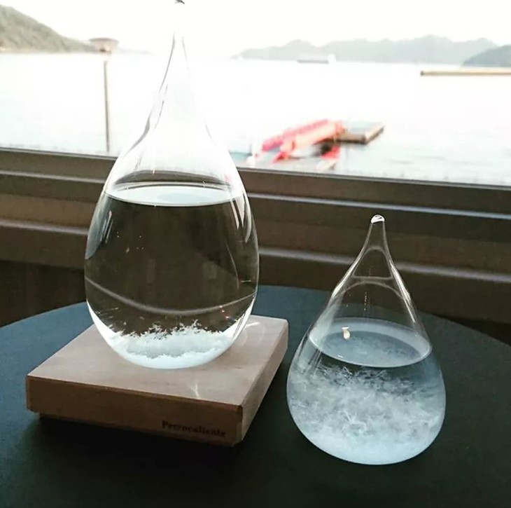 你若安好便是晴天精致生活的网红神物创意黑科技天气预报瓶风暴瓶