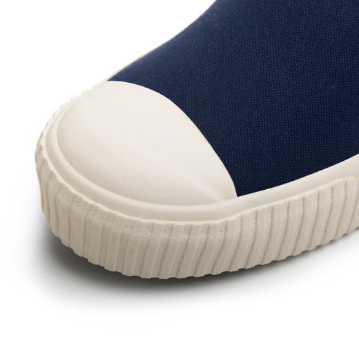 Cicadahood日本冈山帆布一脚蹬系列硫化鞋 经典休闲 海军蓝 原创 商品图2