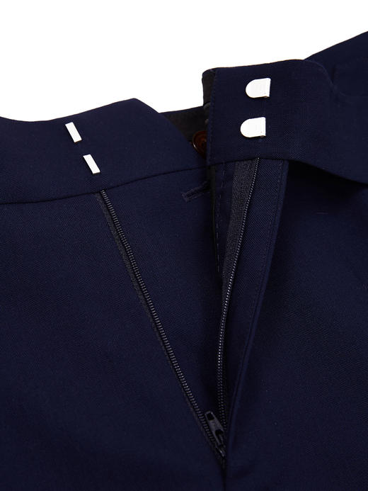 Hardy Minnis Fresco Lite 强捻抗皱藏蓝色意式工艺裤装（4色可选） 商品图8