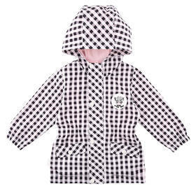 棉果果春秋季女童格子长袖外套 M322130319449