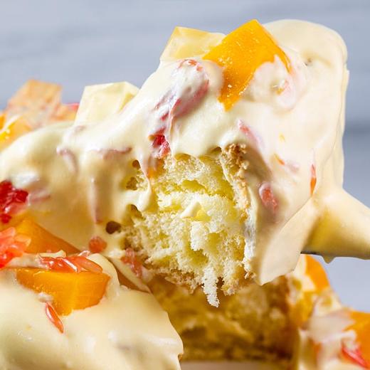 融化的冰山 |芒果+芝士+果冻。为避免配送中颠簸水果下沉，奶浆会制作的稠，可能影响流下的效果，但不影响口感，介意慎拍。 商品图2