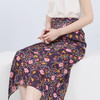 丁摩 夏季新款真丝印花半身裙侧开叉桑蚕丝半身裙19-078 DB299240531 商品缩略图0