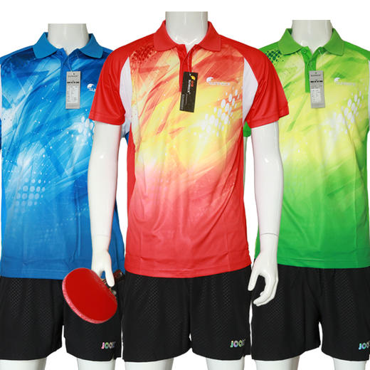 SUNROCK 山诺冰丝透气排汗乒乓球服儿童款小孩训练（单件上衣）断码特价衣服颜色随机发。 商品图0