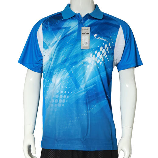 SUNROCK 山诺冰丝透气排汗乒乓球服儿童款小孩训练（单件上衣）断码特价衣服颜色随机发。 商品图2