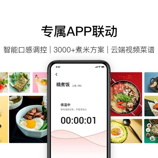 TOKIT 迷你1.6L智能APP饭煲 商品图3