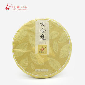 2019大金盘 （古树黄片）357克