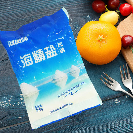 海湾牌 海原味海精盐(加碘)400g