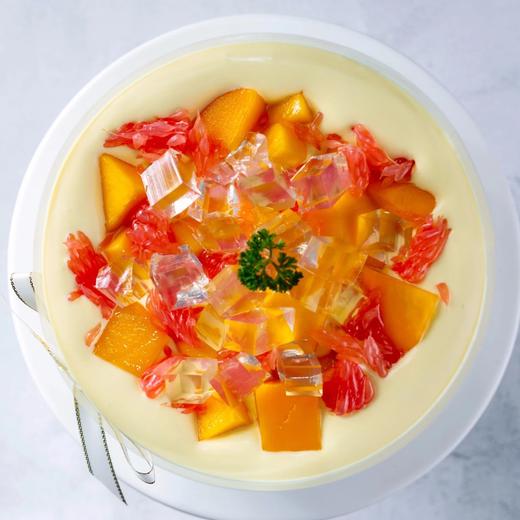 融化的冰山 |芒果+芝士+果冻。为避免配送中颠簸水果下沉，奶浆会制作的稠，可能影响流下的效果，但不影响口感，介意慎拍。 商品图3