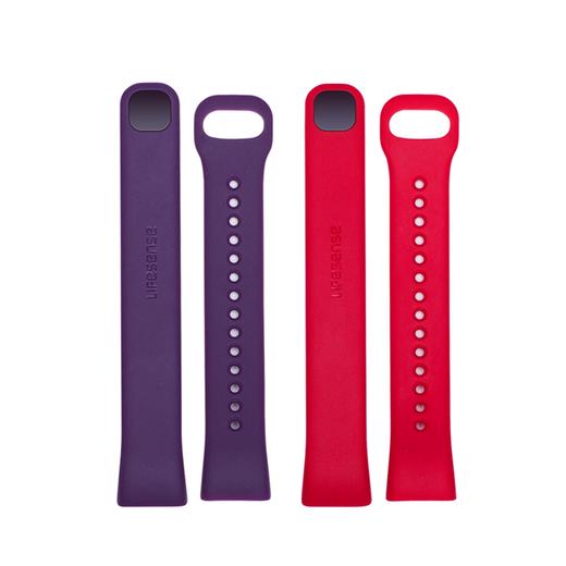 乐心手环5腕带  双色套装（紫色+红色） 商品图0