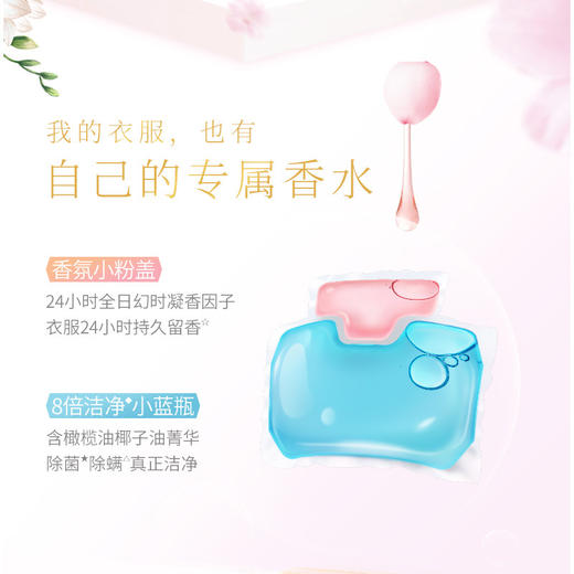 【浪奇】LONKEY新品香水洗衣凝珠5颗袋装 商品图3