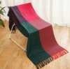 【围巾】 拼色仿羊绒围巾 秋冬格子披肩 韩版千鸟格 商品缩略图2