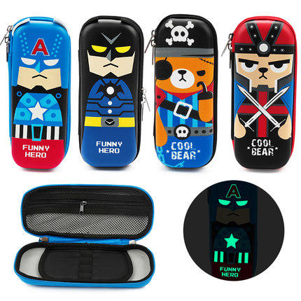 夜光笔袋小学生大容量铅笔盒 商品图0