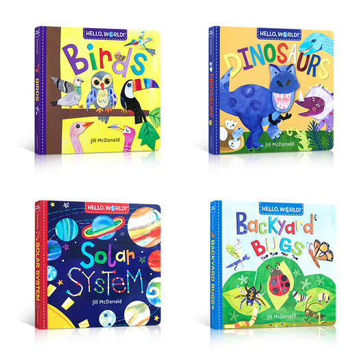 Hello world  你好世界！自然科学+城市旅行套装 全8册 2套 配音频 商品图3