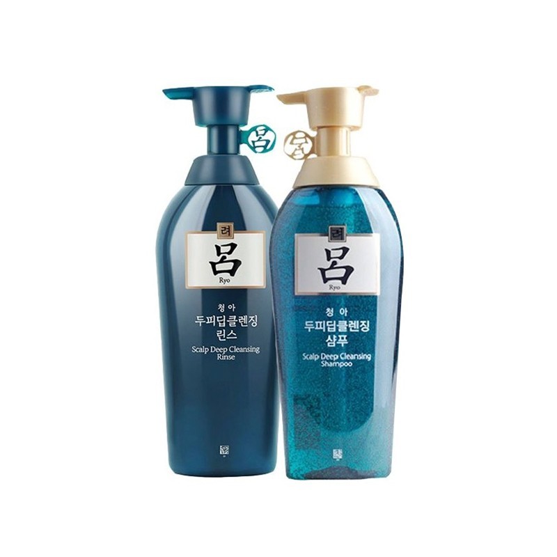 RYOE/吕 绿吕含光耀护损伤修护 洗发水 400ML + 护发素 400ML 组合装直邮JPY带授权招加盟代理