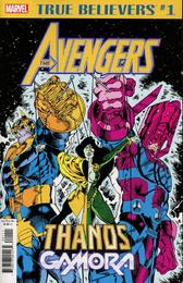 忠实信徒 复仇者联盟 灭霸 卡魔拉 特刊 True Believers Avengers Thanos And Gamora（2019）普封