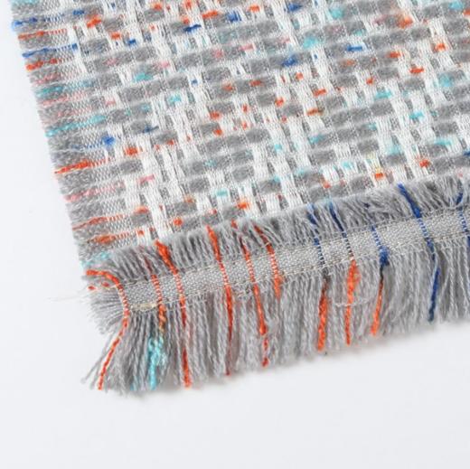 【围巾女】小香风围巾女冬季礼品披肩短苏仿羊绒围巾围脖 商品图3