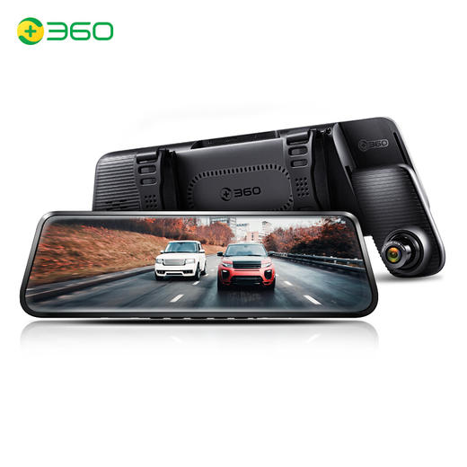 360行车记录仪 全面屏流媒体后视镜m320 前后高清双录 倒车影像 停车